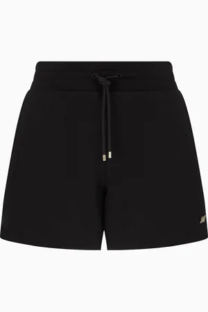 EA7 Shorts Core Lady in felpa di cotone stretch