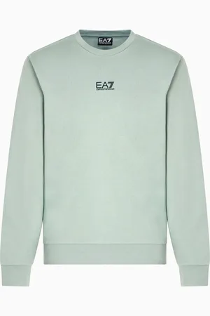 EA7 Felpa girocollo Core Identity in cotone
