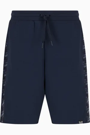 EA7 Bermuda Logo Series in misto cotone