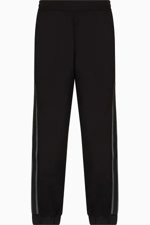 EA7 Pantaloni jogger Logo Series in misto cotone