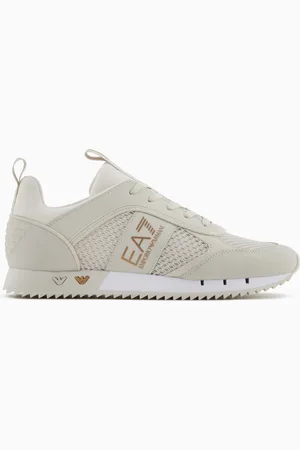 EA7 Sneakers Black and White Carbon