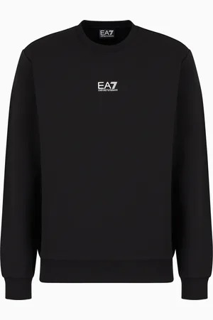 EA7 Felpa girocollo Core Identity in cotone