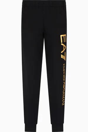 EA7 Pantaloni jogger Logo Series in cotone