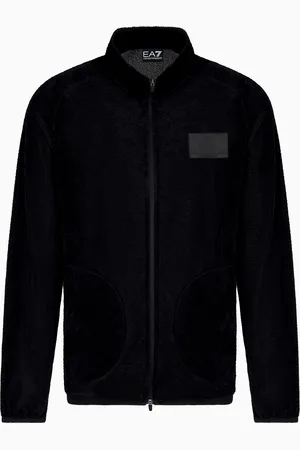 EA7 Felpa con zip Dynamic Athlete in tessuto tecnico