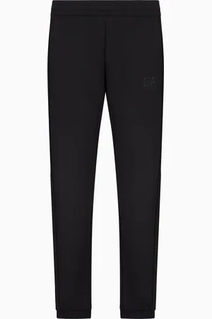 EA7 Pantaloni Gold Label in twill tecnico stretch