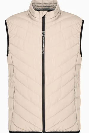 EA7 Gilet imbottito packable in tessuto tecnico