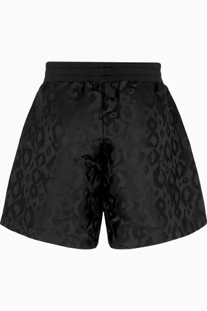 EA7 Shorts Graphic Series in satin stampato