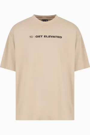 EA7 T-shirt girocollo 7.0 in jersey di cotone