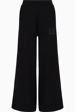 EA7 Pantaloni Logo Series in misto cotone