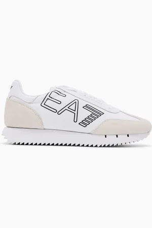 EA7 Sneakers Black and White Vintage