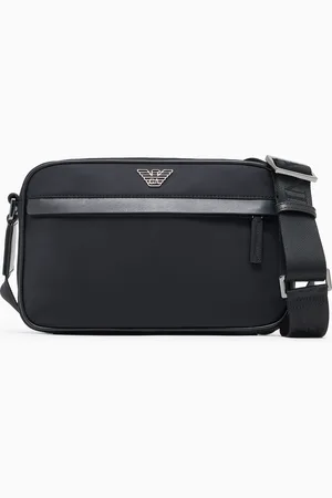 Emporio Armani Borsa a tracolla in nylon riciclato ASV