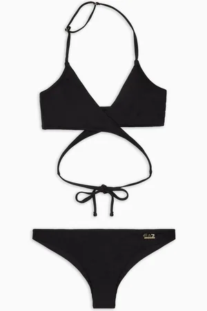 EA7 Bikini asimmetrico in tessuto tecnico