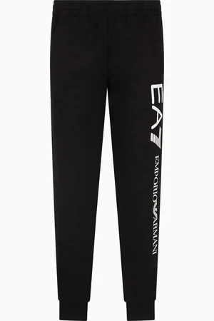 EA7 Pantaloni jogger Logo Series in cotone