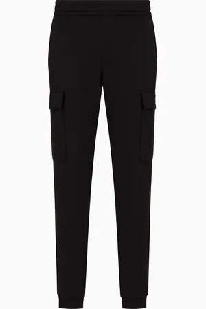 EA7 Pantaloni cargo Core Identity in misto cotone