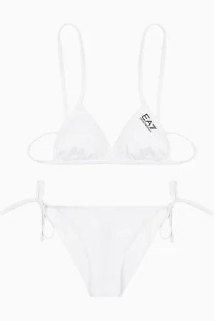 EA7 Bikini a triangolo con logo
