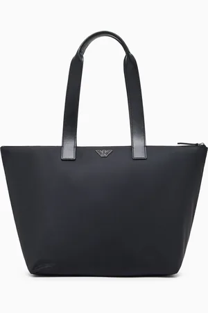 Emporio Armani Shopper media in nylon riciclato ASV