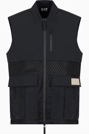 EA7 Gilet 7.0 in nylon e mesh