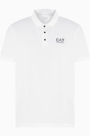 EA7 Polo bicolore Tennis Pro in tessuto tecnico VENTUS7