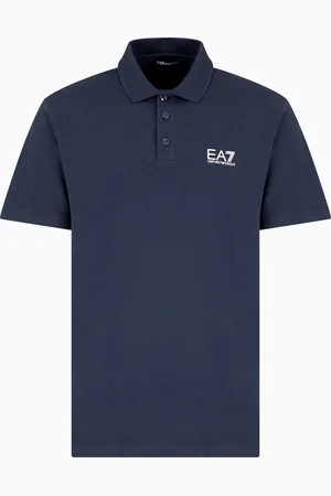EA7 Polo Tennis Club in jersey di cotone stretch