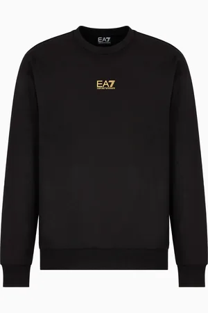 EA7 Felpa girocollo Core Identity in cotone