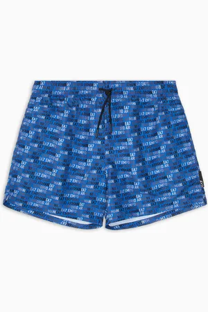 EA7 Costume da bagno boxer stampato