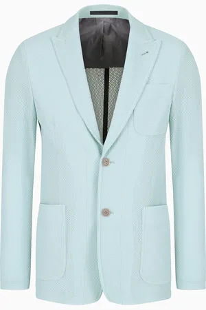 Giorgio Armani Giacca monopetto in gaufré tecnico