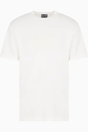 EA7 T-shirt Lux Identity in jersey di misto modal