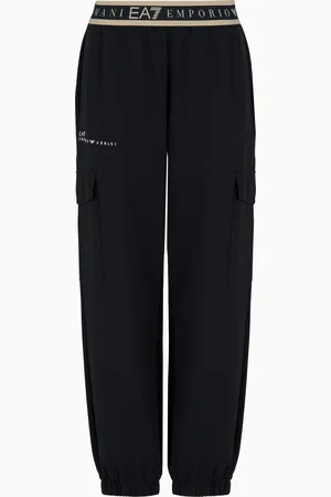 EA7 Pantaloni cargo Dynamic Athlete in tessuto tecnico Natural VENTUS7