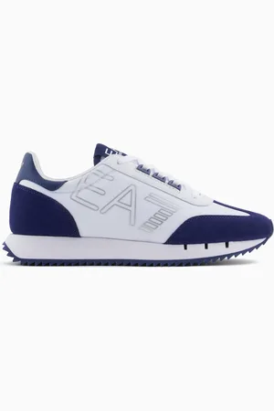 EA7 Sneakers Black and White Vintage