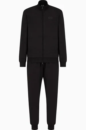 EA7 Tuta full zip Visibility in cotone