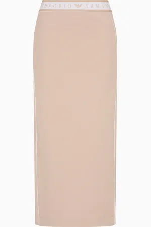 EA7 Gonna lunga Dynamic Athlete in tessuto tecnico Natural VENTUS7