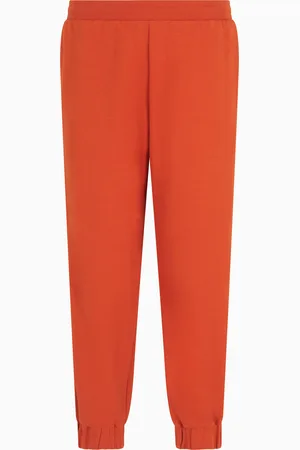 EA7 Pantaloni jogger Logo Series in misto cotone