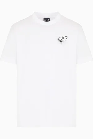 EA7 T-shirt con stampa Graphic Series in jersey di cotone