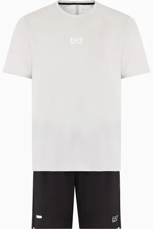 EA7 Set t-shirt e shorts Dynamic Athlete in tessuto tecnico VENTUS7