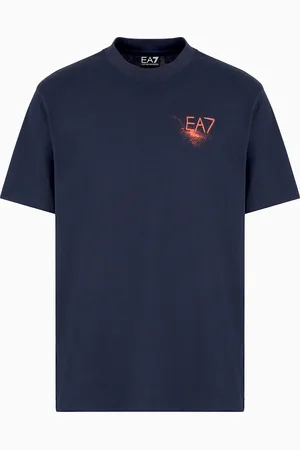 EA7 T-shirt con stampa Graphic Series in jersey di cotone