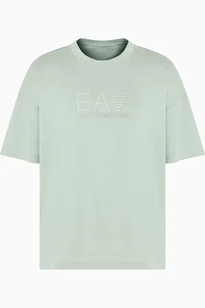 EA7 T-shirt girocollo Visibility in cotone