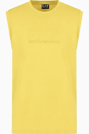 EA7 T-shirt Visibility in jersey di cotone
