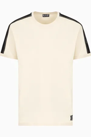 EA7 T-shirt Logo Series in jersey di cotone