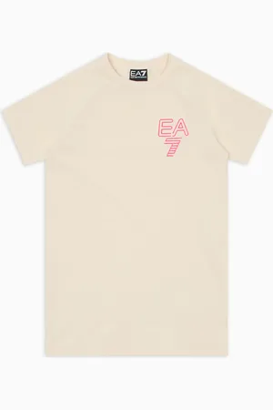 EA7 Abito Visibility girl in jersey di cotone stretch