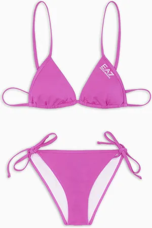 EA7 Bikini a triangolo con logo