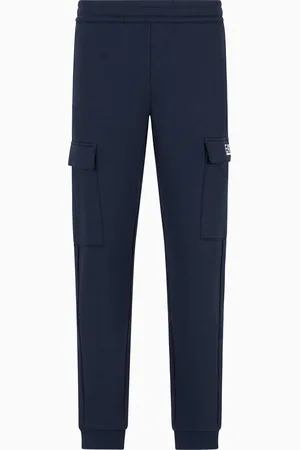 EA7 Pantaloni cargo Core Identity in misto cotone