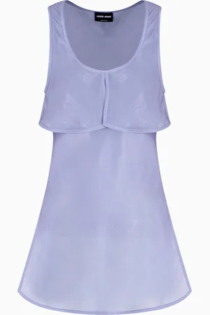Giorgio Armani Top in tessuto shiny
