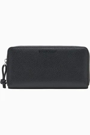 Emporio Armani Portafoglio zip around in pelle bottalata