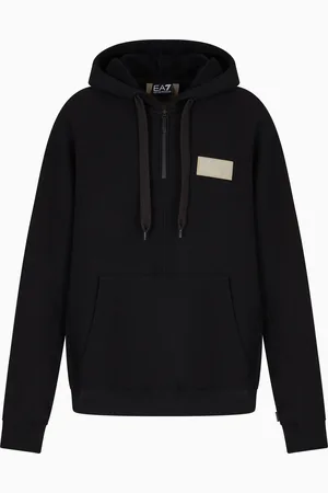 EA7 Felpa con cappuccio 7.0 in cotone