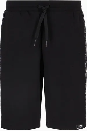 EA7 Bermuda Logo Series in misto cotone