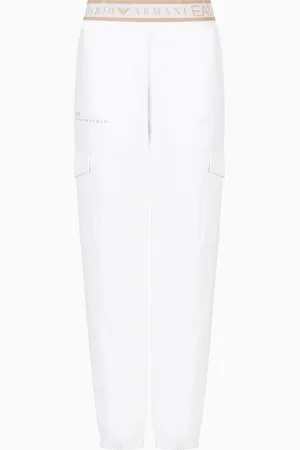 EA7 Pantaloni cargo Dynamic Athlete in tessuto tecnico Natural VENTUS7