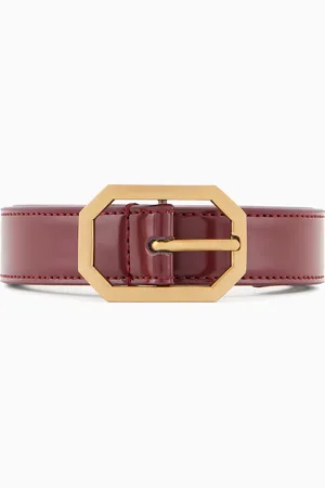 Emporio Armani Cintura con finish spazzolato