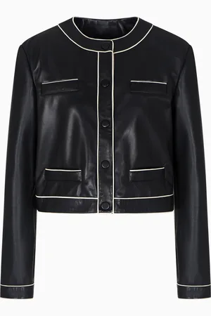 Emporio Armani Giacca in nappa di agnello semianilina