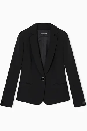 Giorgio Armani Giacca monopetto in cady di seta