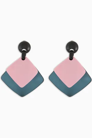 Emporio Armani Maxi orecchini pendenti bicolore Butterfly